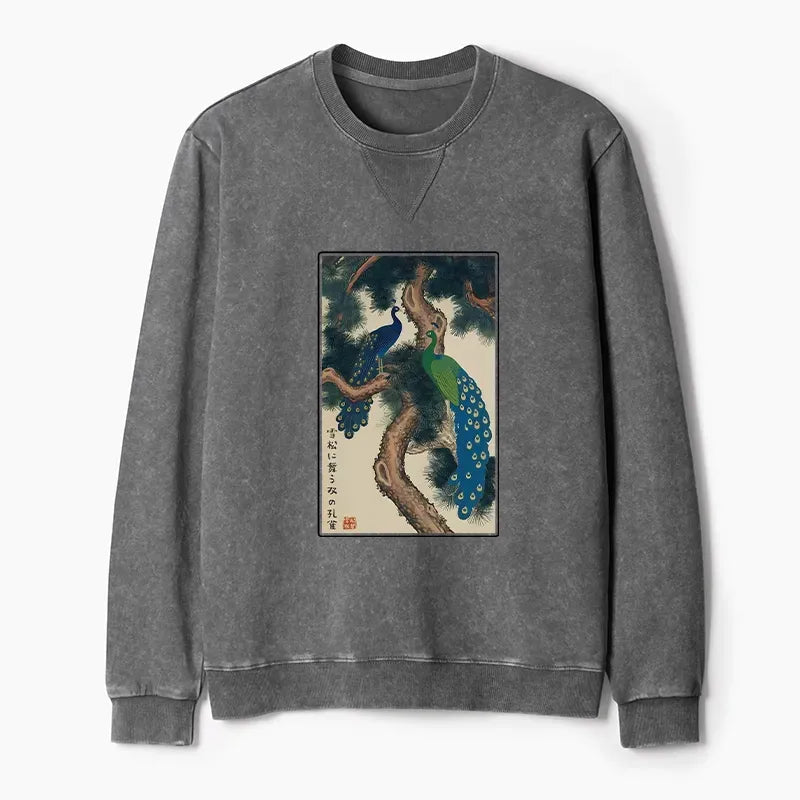 Japanese Art Sweatshirt for Casual Wear