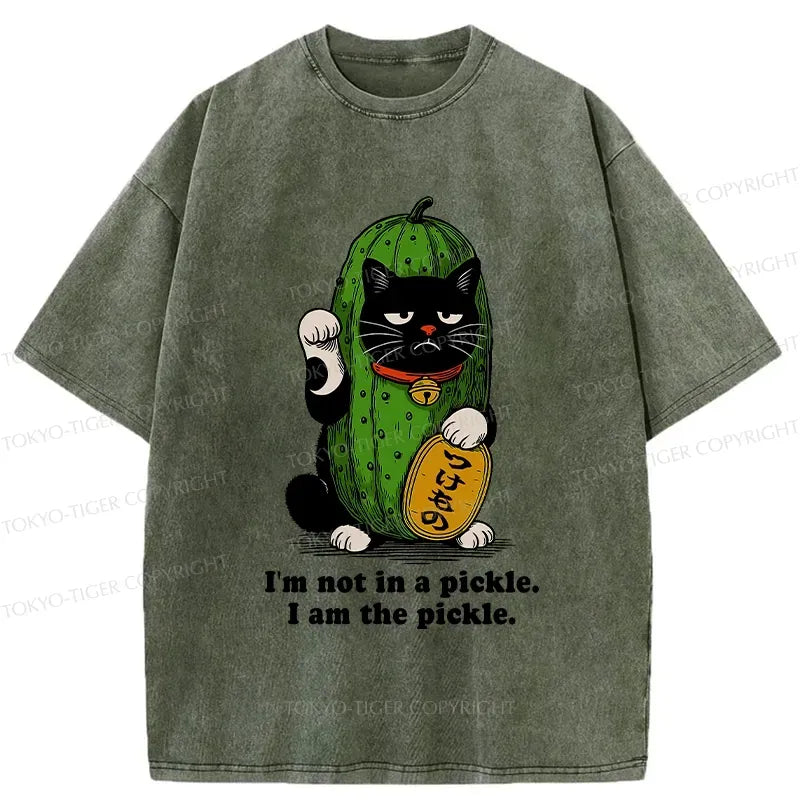 Japanese Vintage Lucky Cat T-Shirt Streetwear