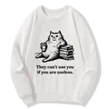 Kyoto-Lion Cat Proving Uselessness Is A Superpower Classic Sweatshirt