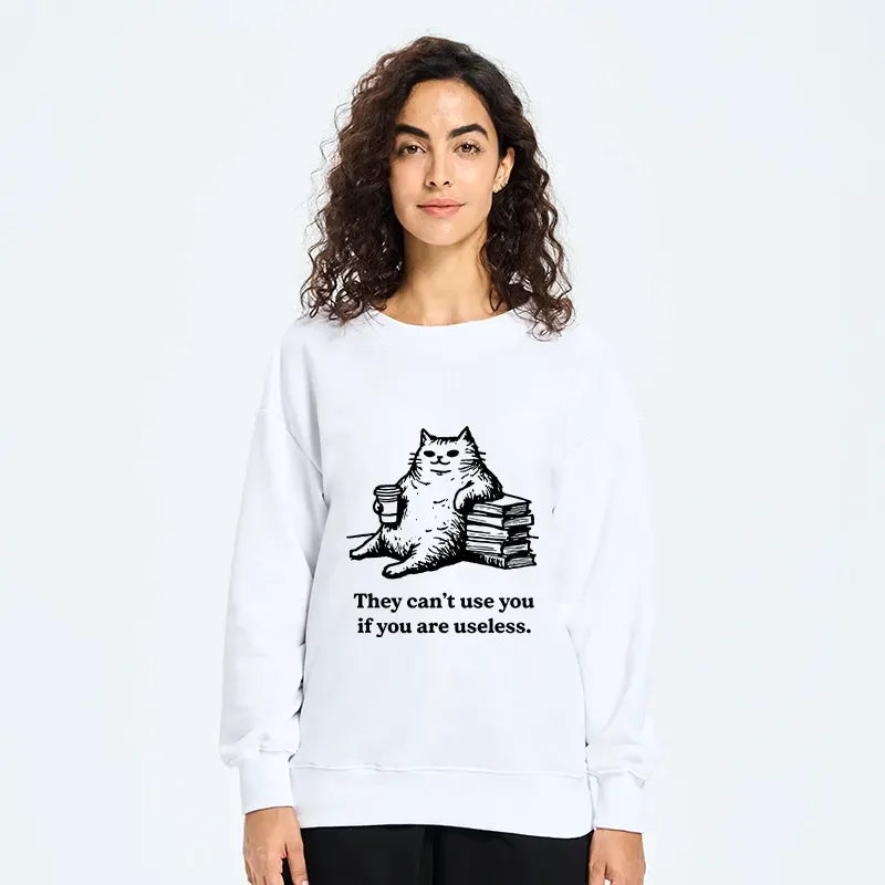 uselessness is superpower sweatshirt on sale