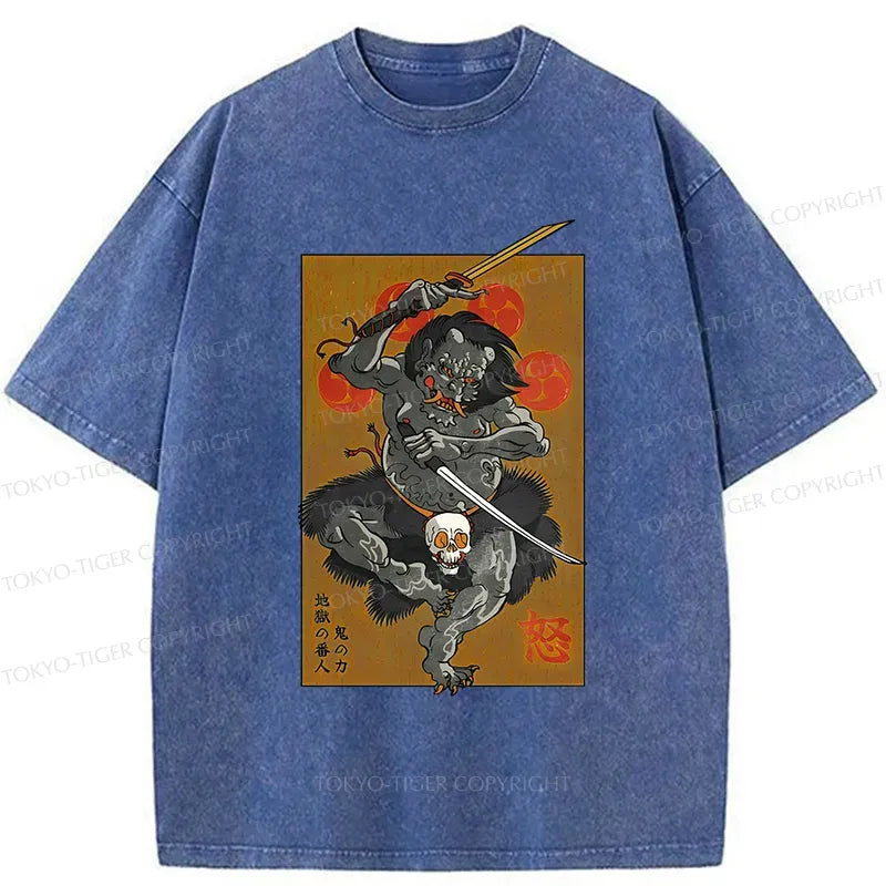 Unisex Washed T-Shirt for Streetwear