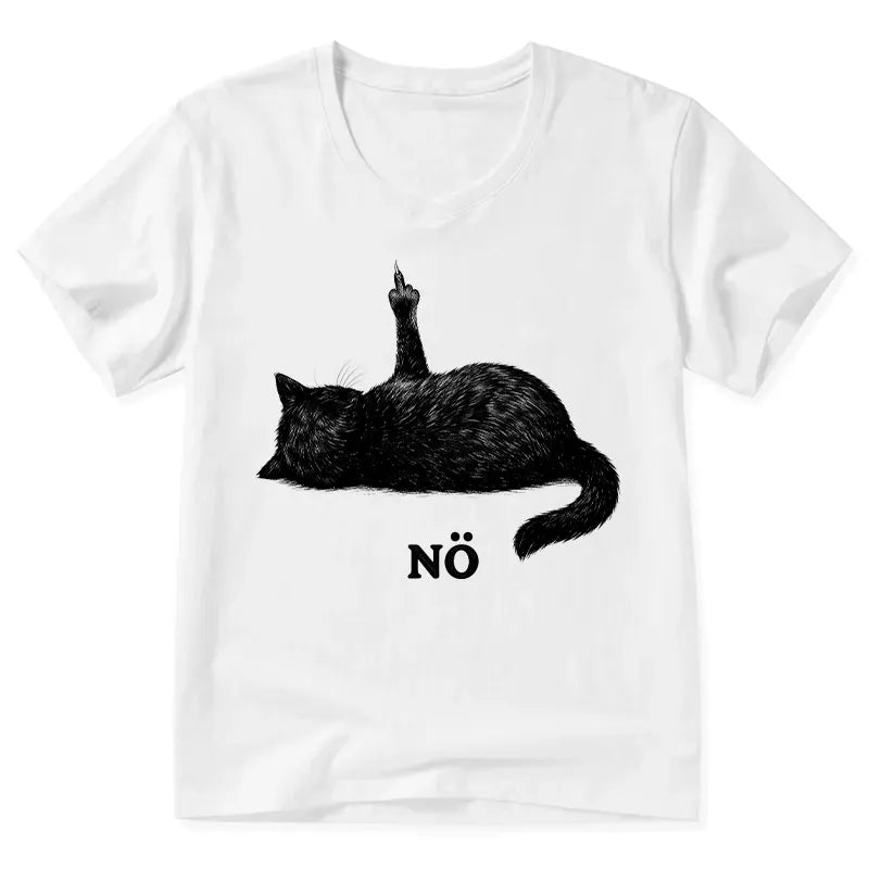 Unisex Cat Refused Tee for Daily Wear