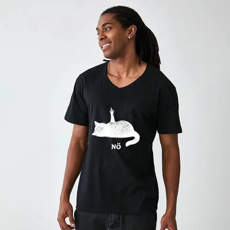 Unisex Cat Refused Tee for Daily Wear