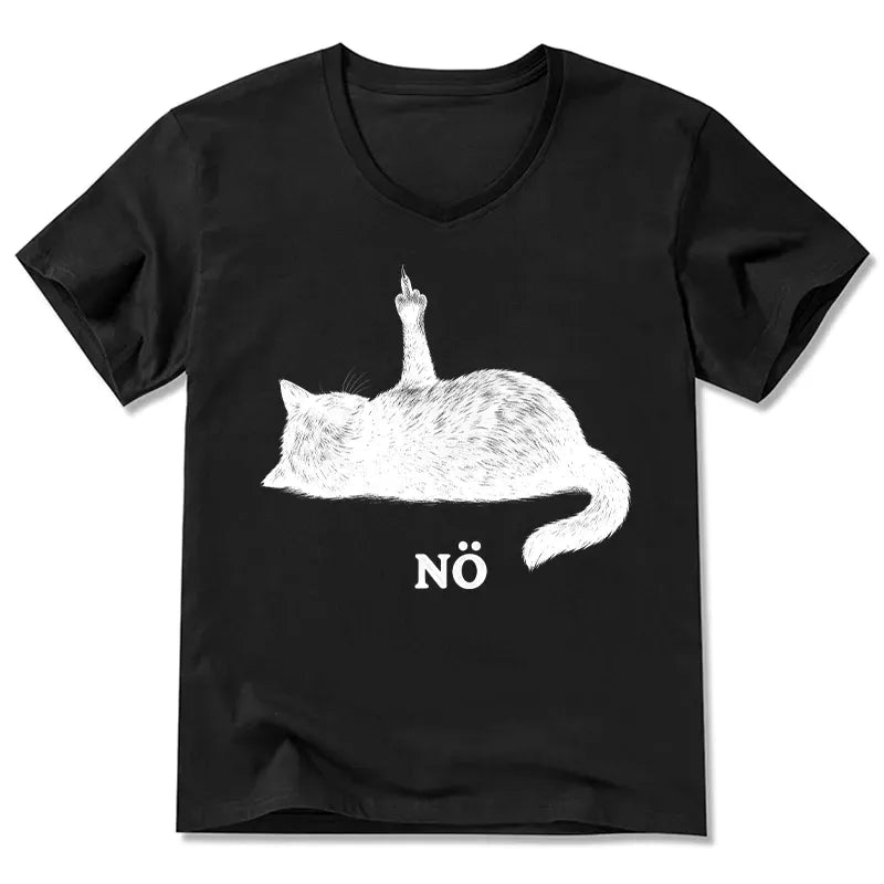 Unisex Cat Refused Tee for Daily Wear