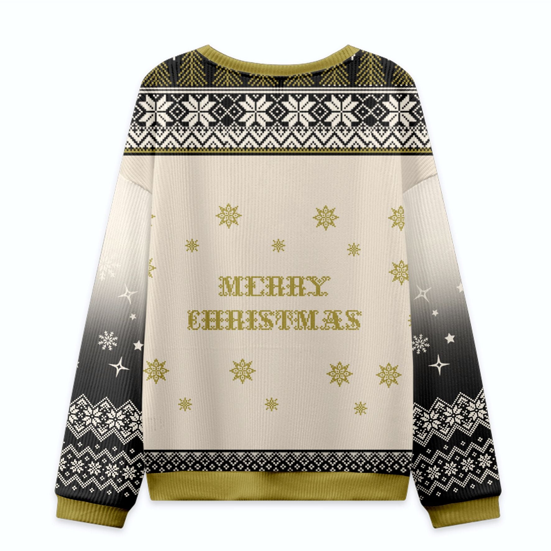 Japanese black cat christmas sweatshirt