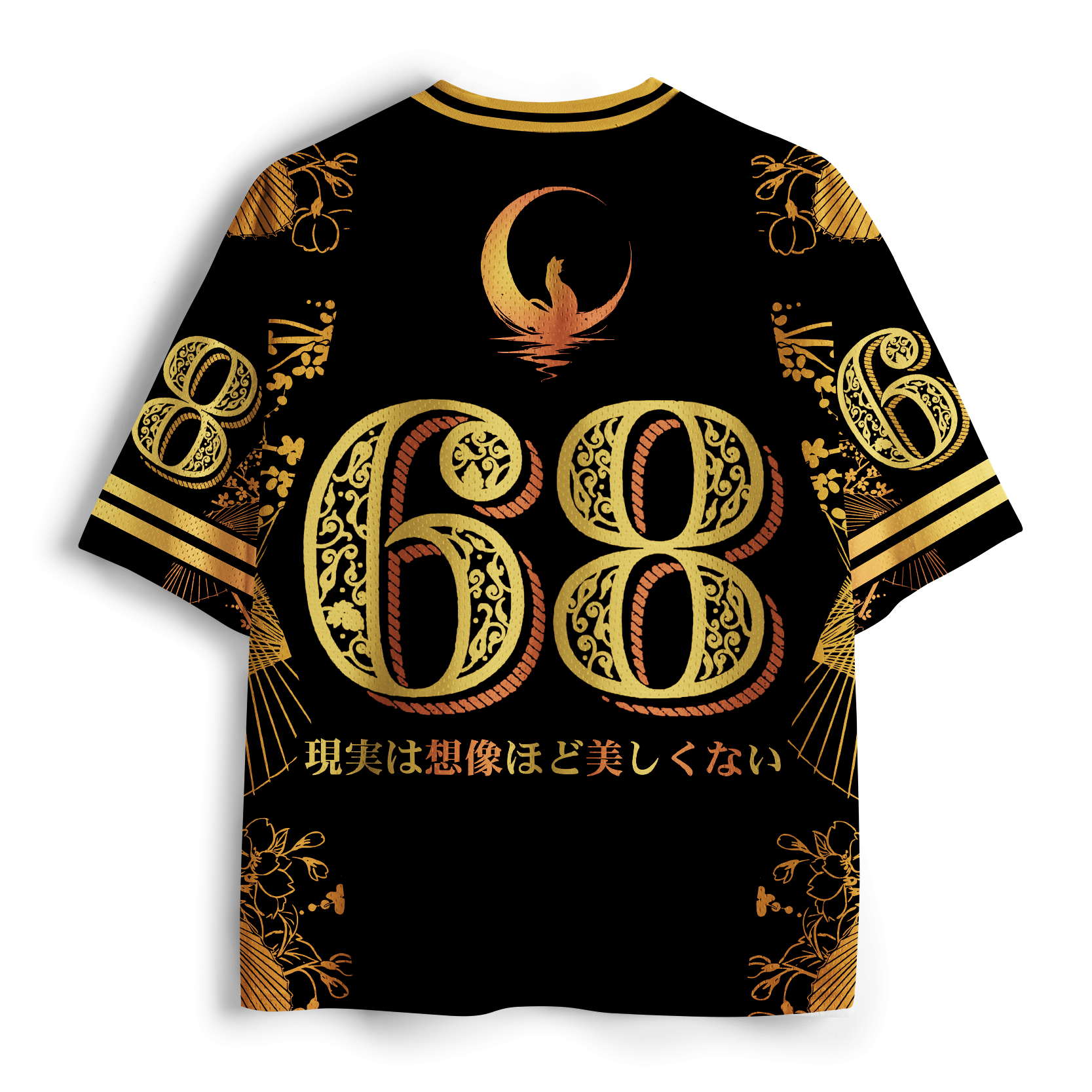 Japanese Style Cat Jersey for Summer