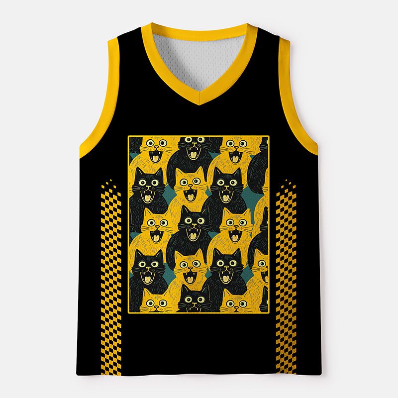 Breathable Mesh Tank Top for Party