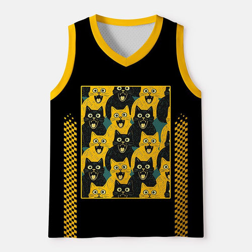 Breathable Mesh Tank Top for Party