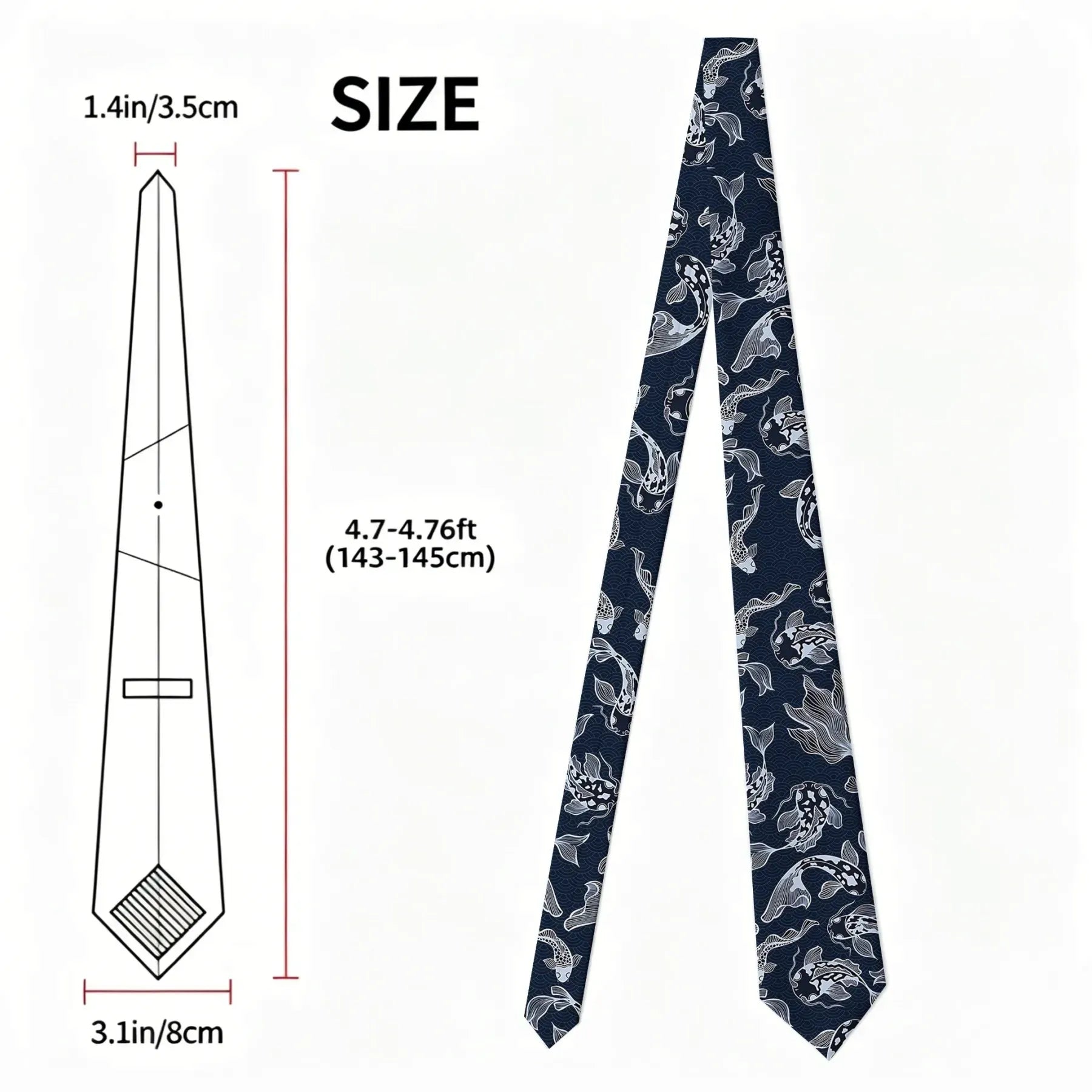 Kyoto Lion Necktie for Daily Wear