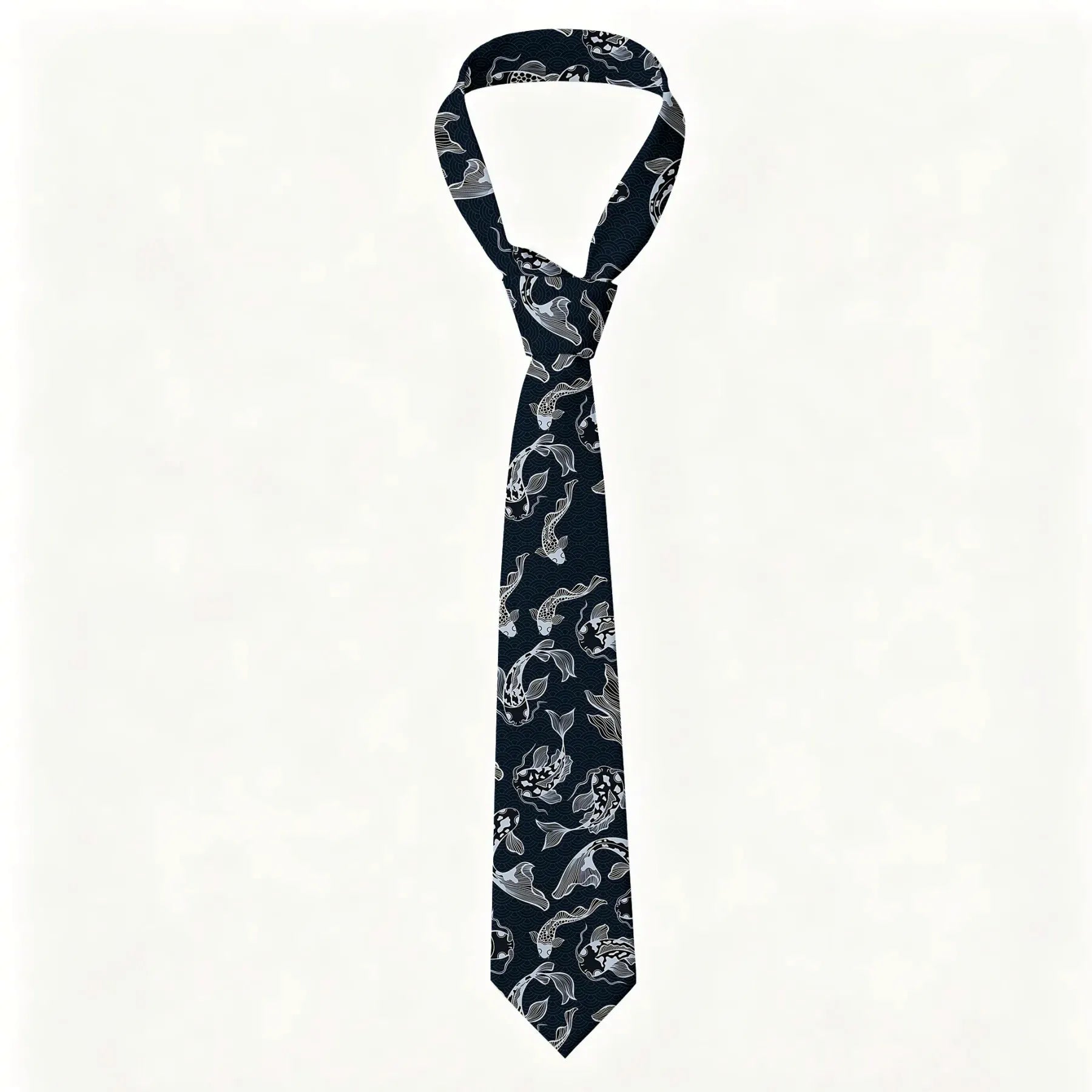 Japanese Koi Necktie for Gift Idea