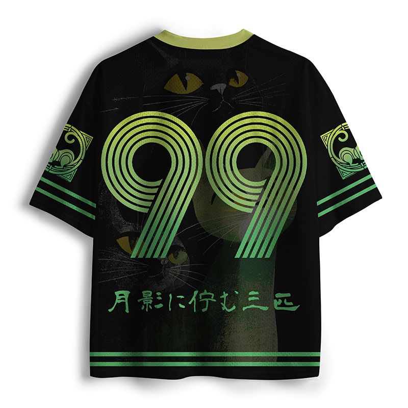 Kyoto-Lion Three Small Silences Mesh Jersey
