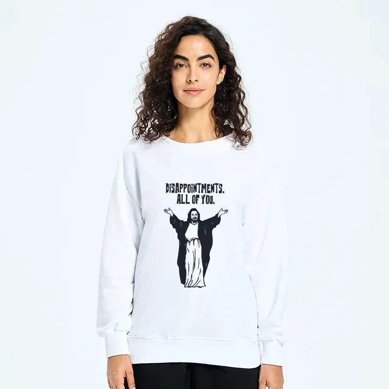 Kyoto-Lion God Gives Disappointment Classic Sweatshirt