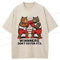 Ukiyo-e Cat Shirt Casual Summer Style