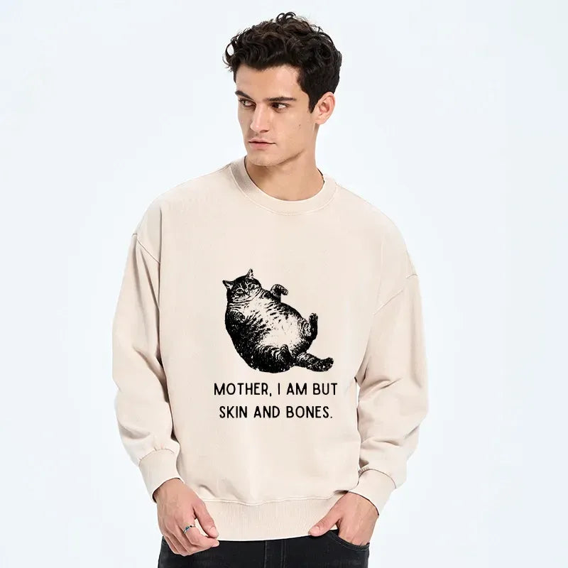 Overweight Cat Ukiyo-e Sweatshirt Best Seller