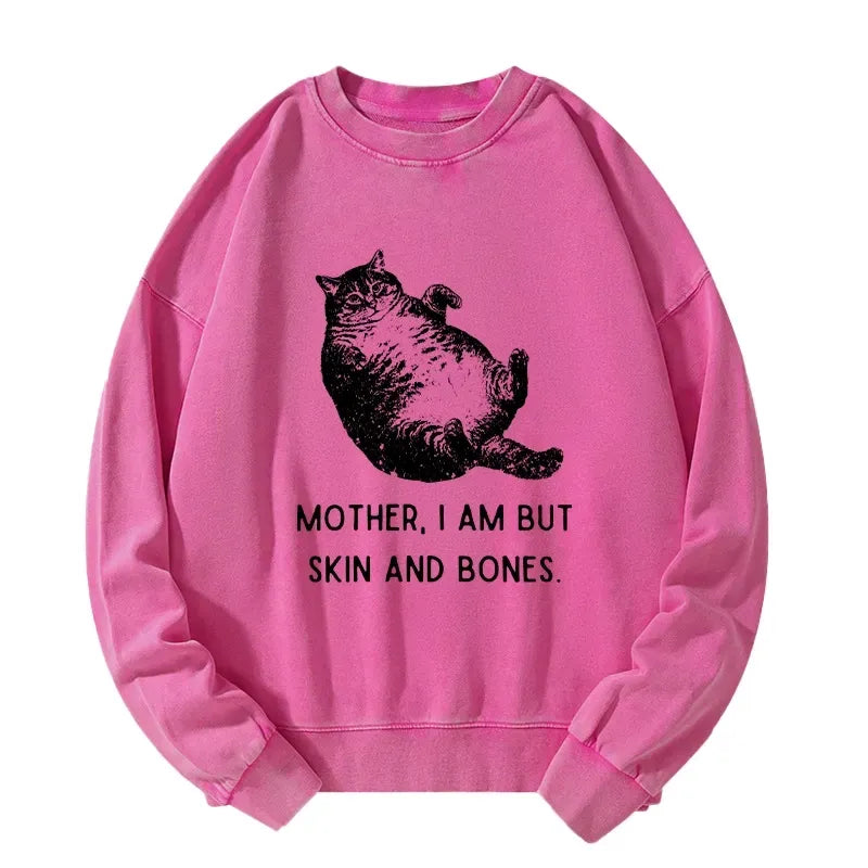 Overweight Cat Ukiyo-e Sweatshirt Best Seller