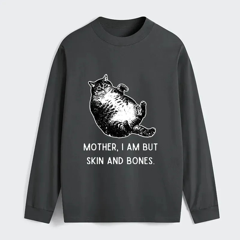 Classic long sleeve cat t-shirt