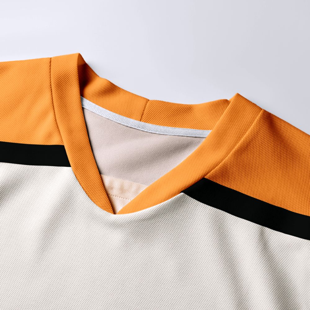 Kyoto-Lion Office Angry Duck Graphic Long-Sleeve Hockey Jersey