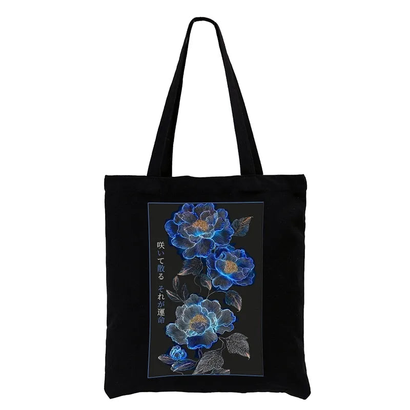 Kyoto-Lion The Sea Of Flowers In The Darkness Tote Bag
