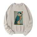 japanese woodblock art washed sweatshirt