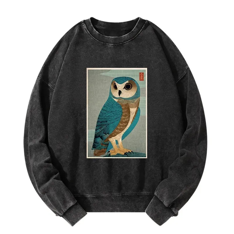 unisex owl sweatshirt gift idea