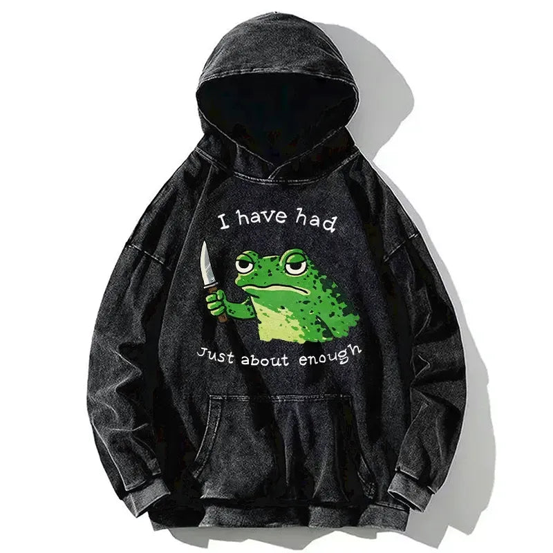 Japanese Frog Hoodie for Vacation