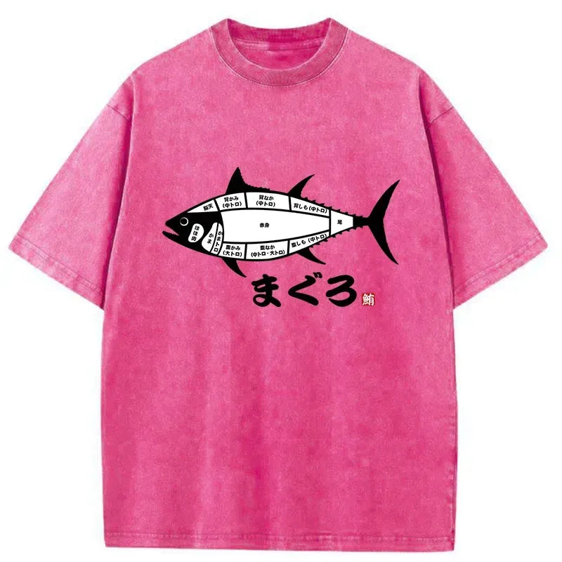 Japanese Ukiyo-e Shirt for Summer
