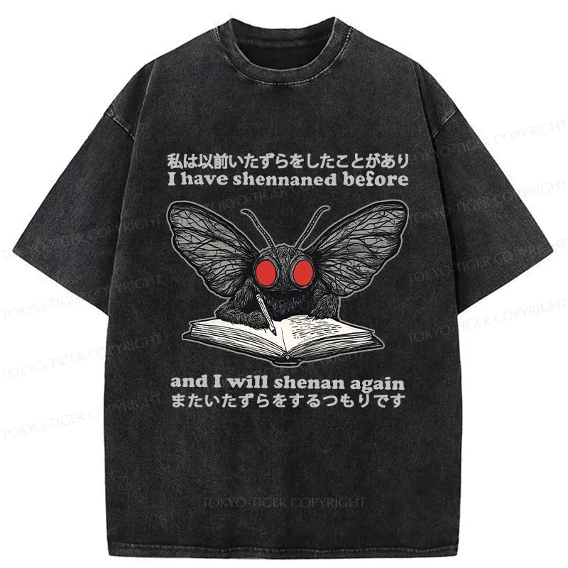 Kyoto-Lion I Will Shenan Again Washed T-Shirt