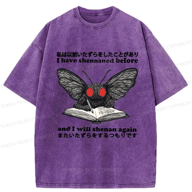 Kyoto-Lion I Will Shenan Again Washed T-Shirt