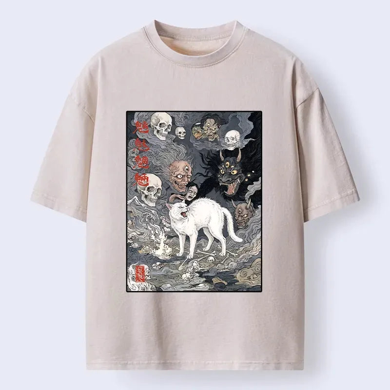 Best Seller ukiyo art washed tee