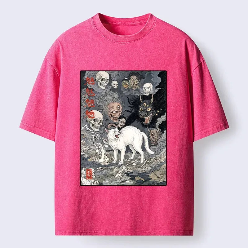 Best Seller ukiyo art washed tee