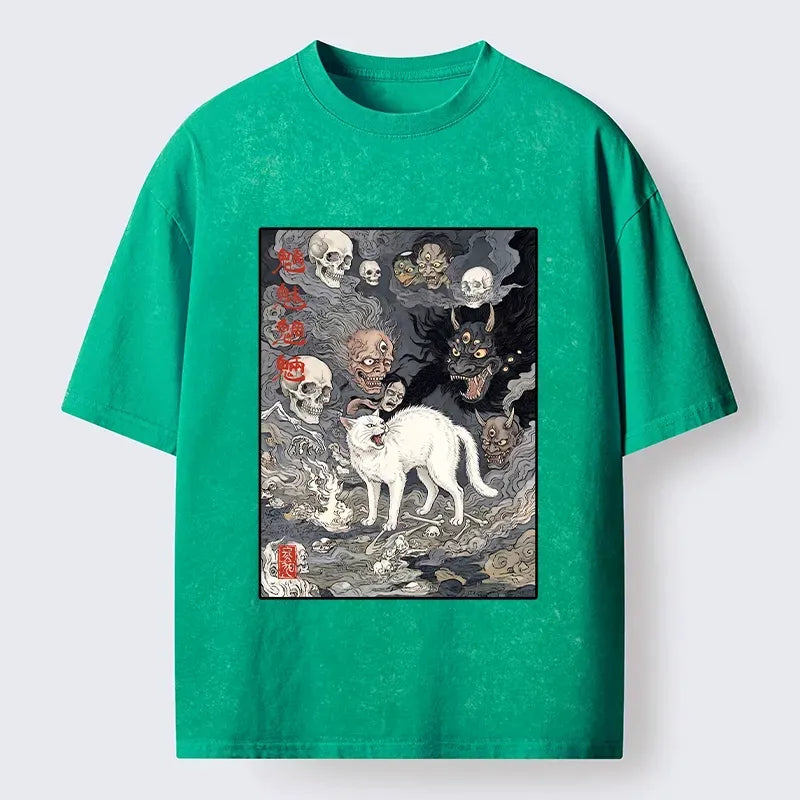 Best Seller ukiyo art washed tee