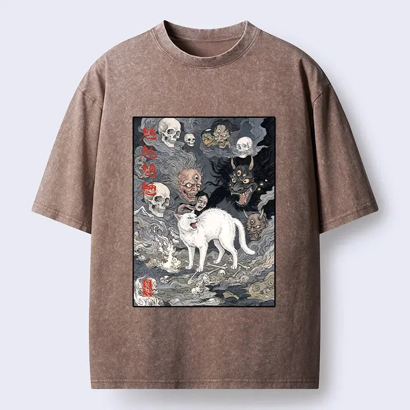 Best Seller ukiyo art washed tee