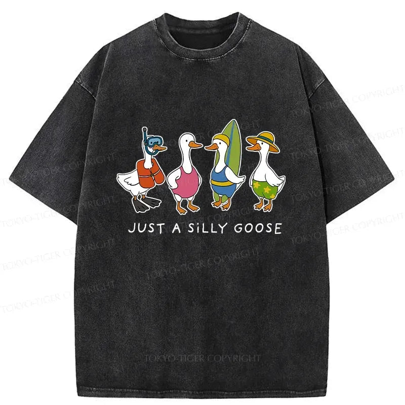 Japanese Washed T-Shirt for Daily Wear