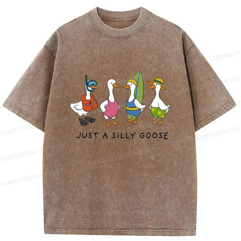 Japanese Washed T-Shirt for Daily Wear