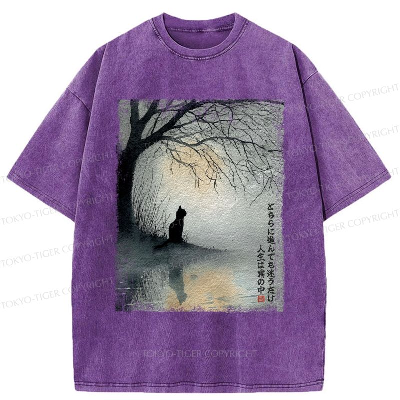 unisex cat t-shirt for daily wear