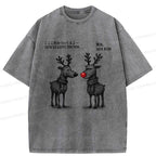 Unisex Washed T-Shirt for Holiday