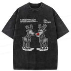Unisex Washed T-Shirt for Holiday