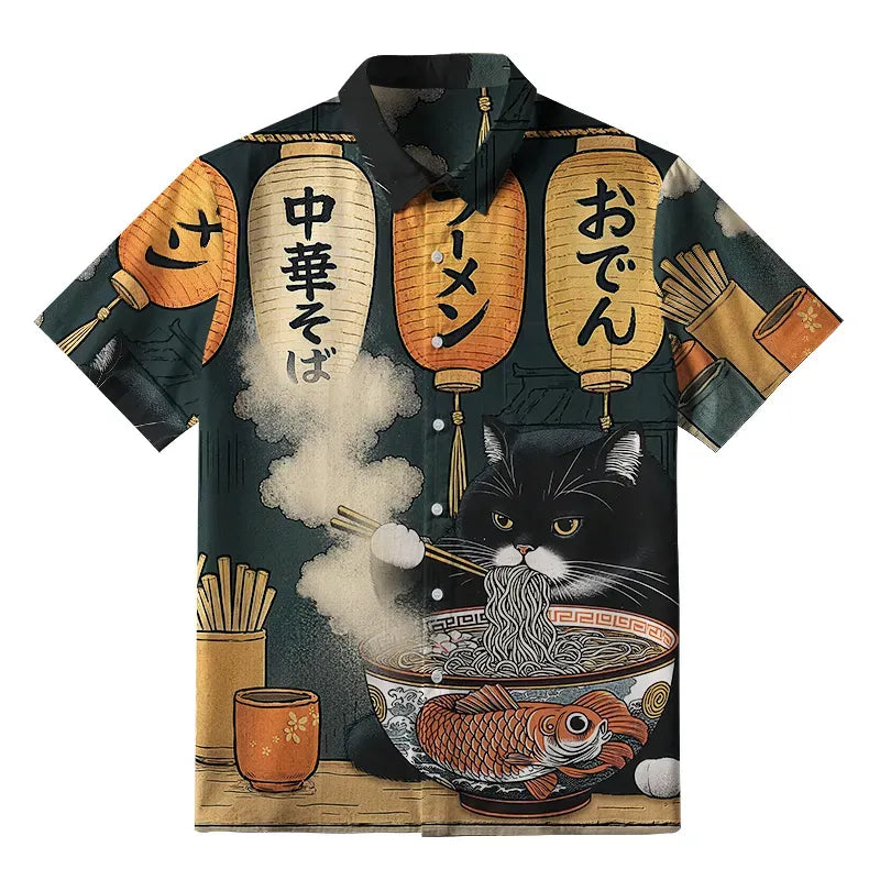 Comfortable Unisex Japanese Shirt for Daily Wear