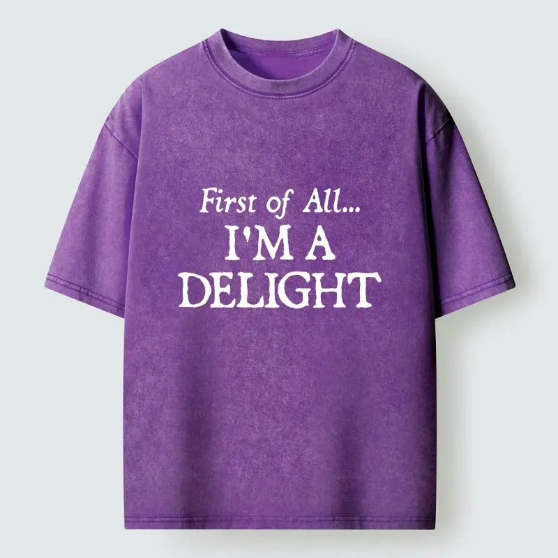 Washed Unisex Tee for Daily Wear