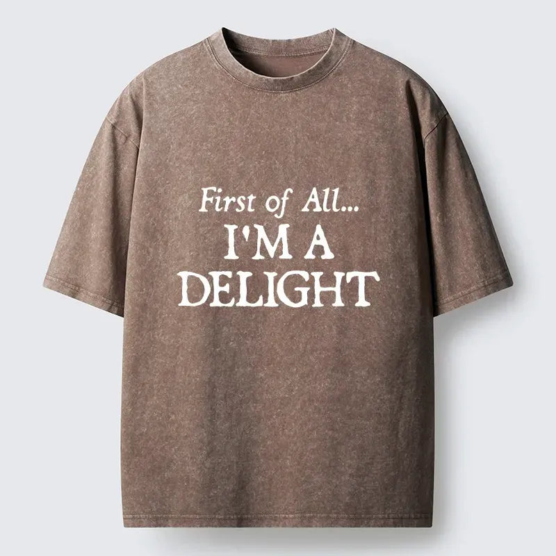 Washed Unisex Tee for Daily Wear