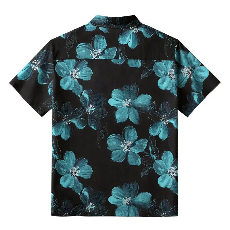 Japanese Unisex Button-up Shirt for Daily Wear