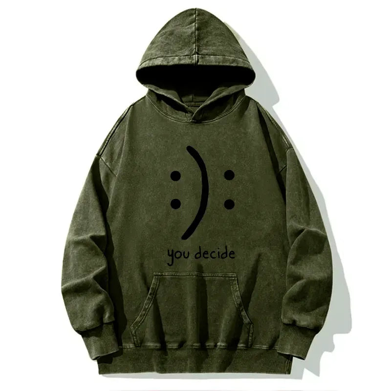 Japanese Washed Hoodie for Daily Wear