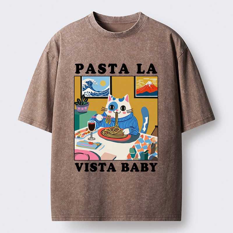 Kyoto lion meow t-shirt for summer vacation