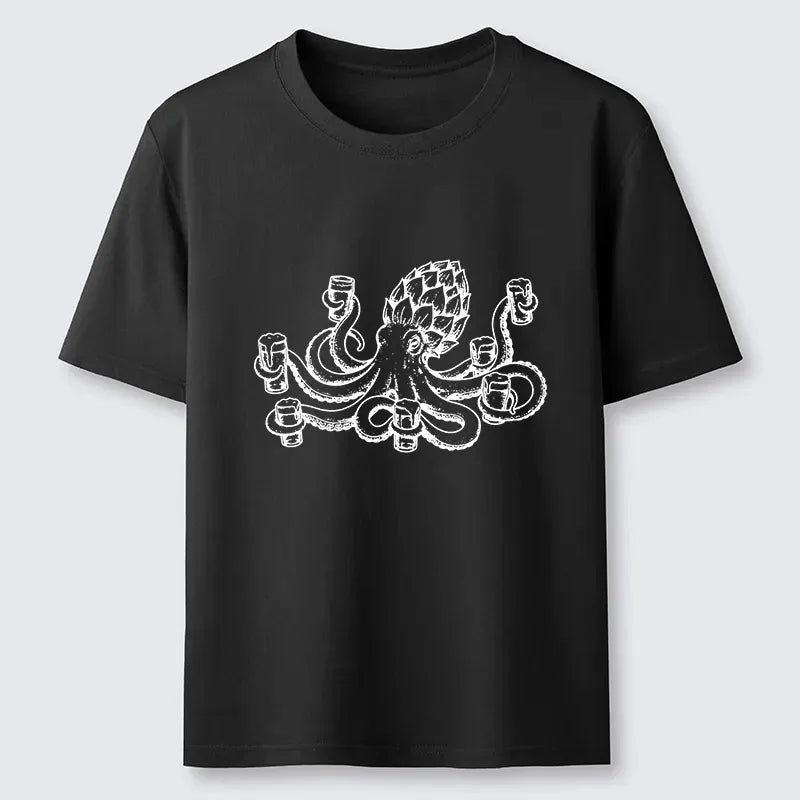 Kyoto-Lion Sea Creature Loves Cold Brew Drinks Classic T-Shirt