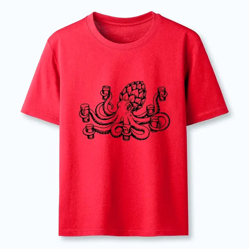 Kyoto-Lion Sea Creature Loves Cold Brew Drinks Classic T-Shirt