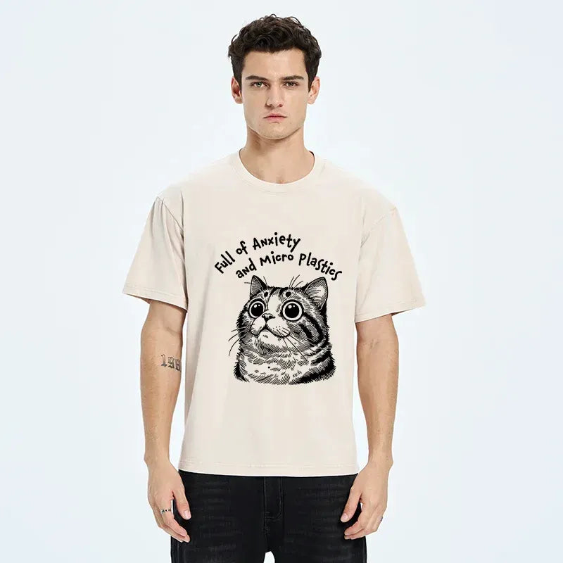 Kyoto Lion Cat T-Shirt for Summer