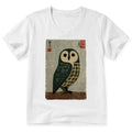 Kyoto-Lion Traditional Owl In Japanese Art V-Neck Classic T-Shirt