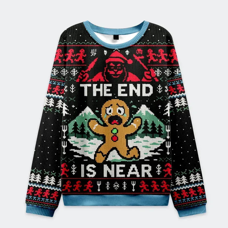 Japanese Christmas Ugly Sweatshirt Free Shipping