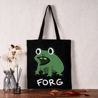 Unisex canvas tote bag for gift idea