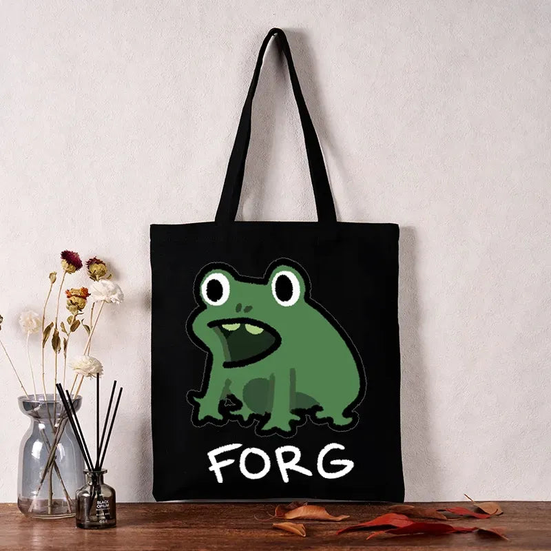 Unisex canvas tote bag for gift idea